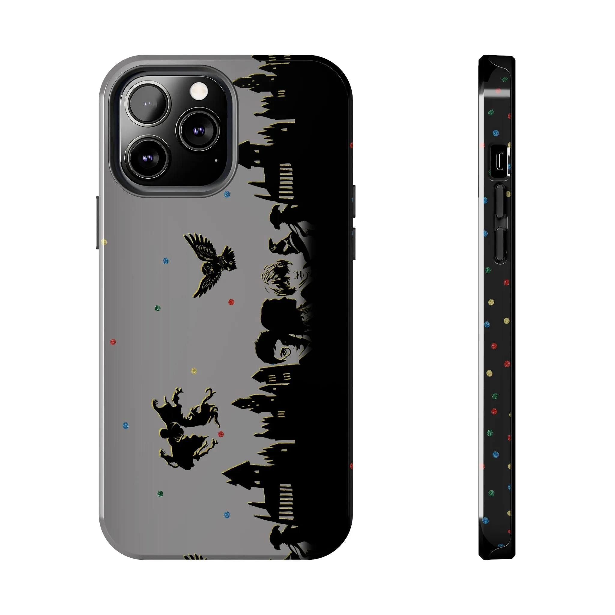 Wizard Border Silhouette Ride Phone Case Gift Inspired Fan Art Movie