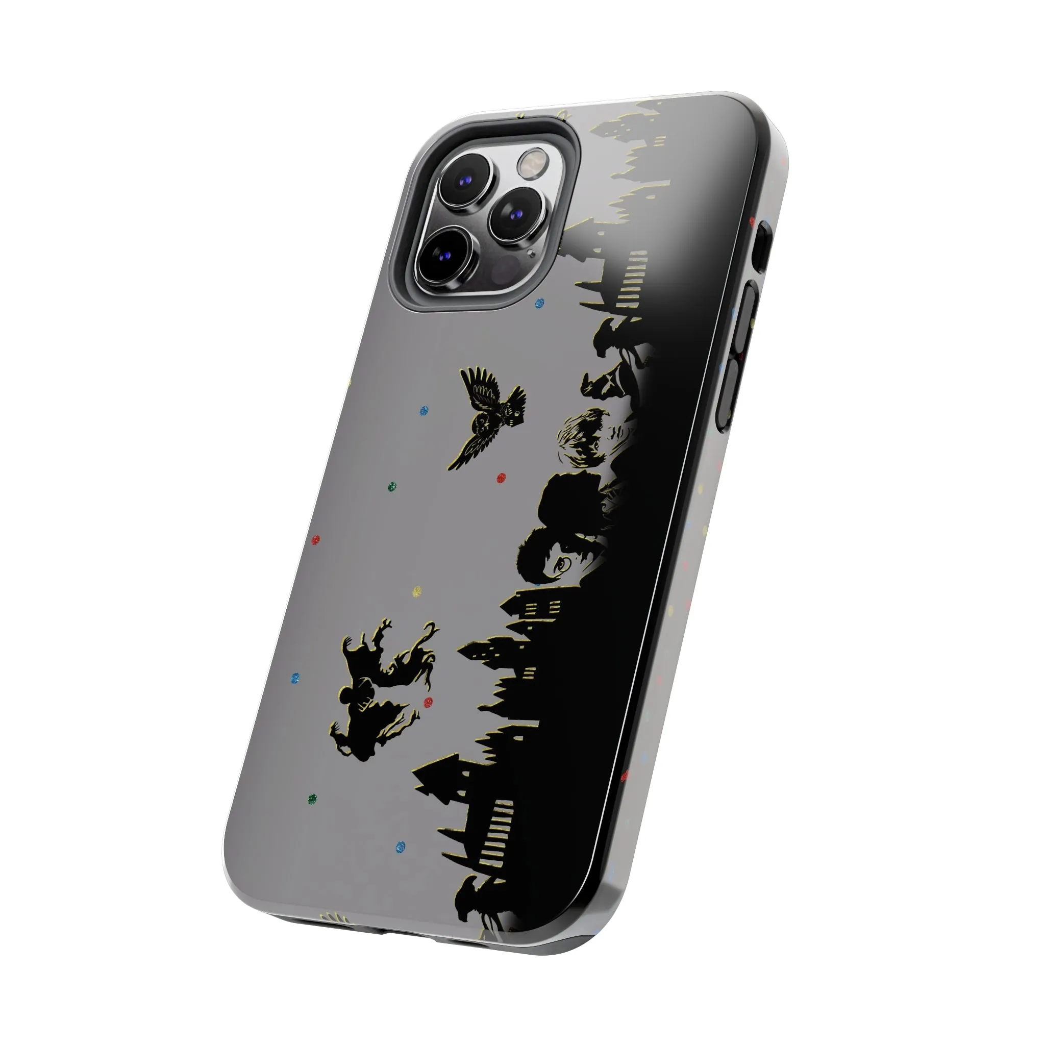 Wizard Border Silhouette Ride Phone Case Gift Inspired Fan Art Movie