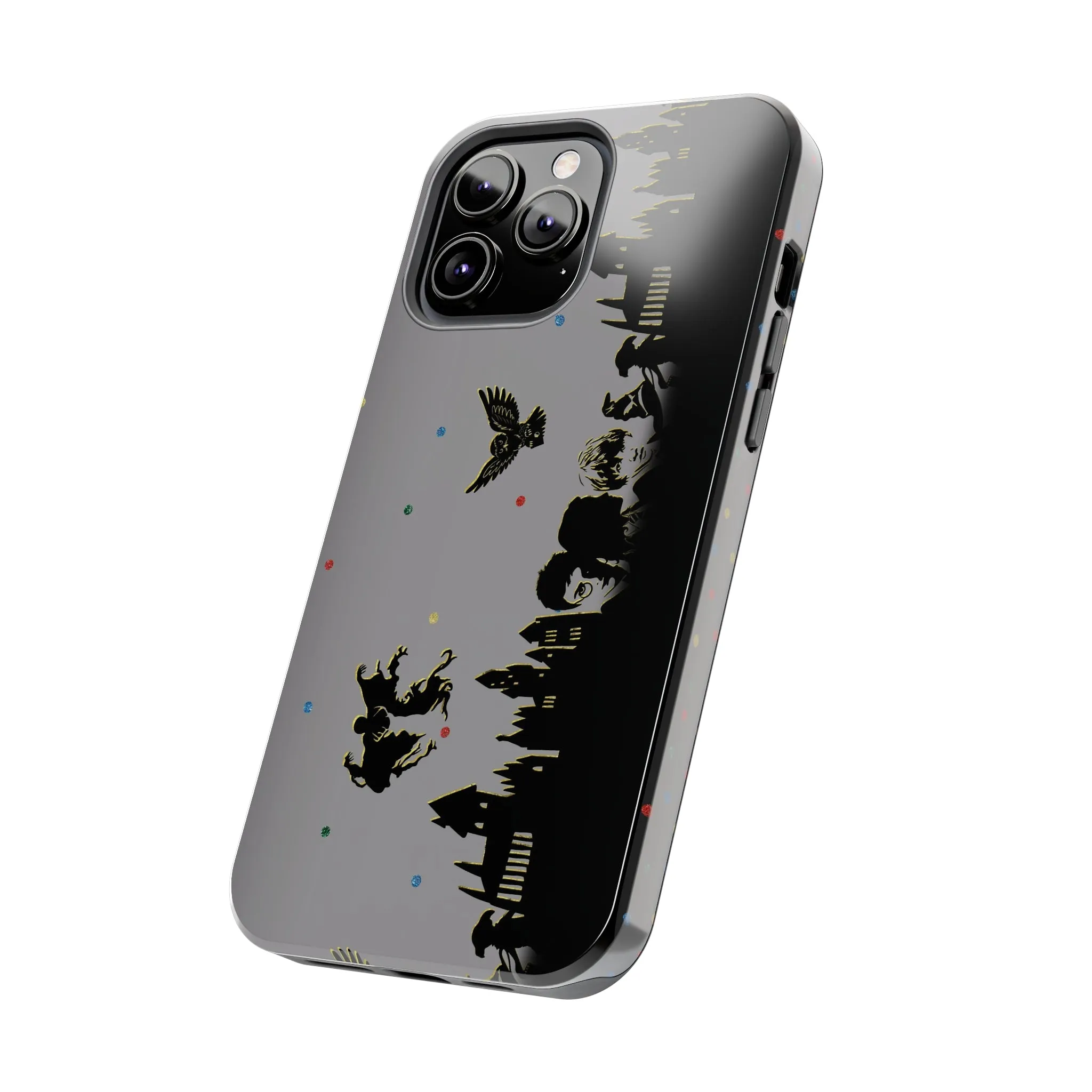 Wizard Border Silhouette Ride Phone Case Gift Inspired Fan Art Movie