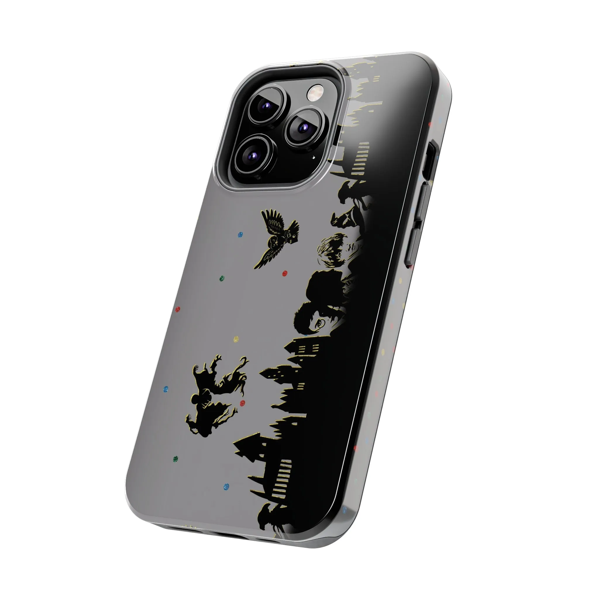 Wizard Border Silhouette Ride Phone Case Gift Inspired Fan Art Movie