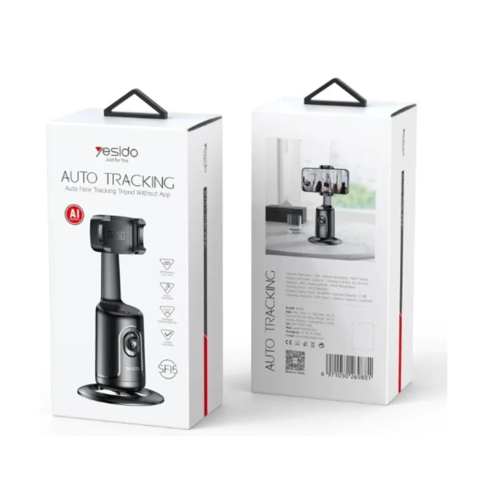 Yesido SF15 Auto Face Tracking Tripod 360 Degree